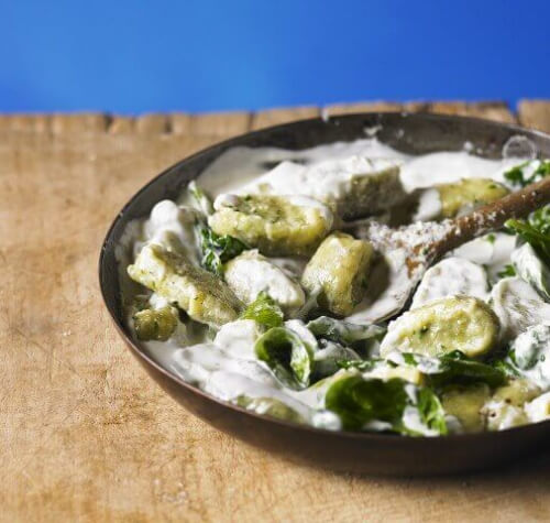 Špinačni njoki z maskarponejem Galbani - Galbani