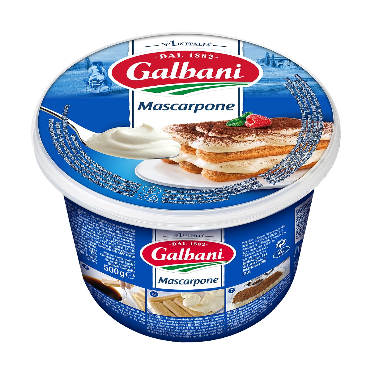 Galbani Mascarpone 500g - Galbani